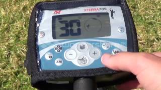 Minelab Xterra 705 settings [upl. by Robena]