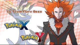 Pokémon XY  Team Flare Boss Lysandre Battle Music HQ [upl. by Ennovihc]