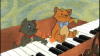 Scales and Arpeggio Danish with ST  Disneys Aristocats [upl. by Ecnarret]