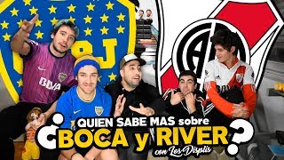 PASAPALABRA sobre BOCA y RIVER con LOS DISPLICENTES [upl. by Anitsrihc]