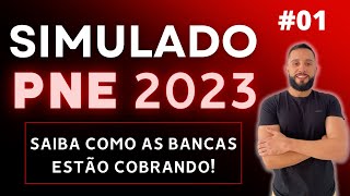 SIMULADO PNE 2023 03 ATUALIZADO 2023  QUESTÕES DE CONCURSOS PARA PROFESSORES [upl. by Slerahc]