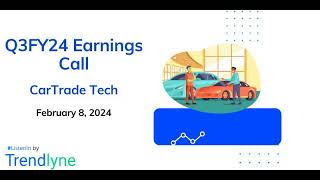 CarTrade Tech Earnings Call for Q3FY24 [upl. by Ilysa]