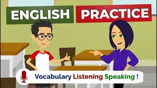 Improve English Speaking Skills with Listening and Shadowing English Conversation Practice [upl. by Nitnert617]