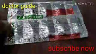 RIFAGUT 550MG RIFAXIMIN TABLET FOR USE LIVER FAIL HEPATIC ENCEPHALOPATHY BY DOCTOR GUIDE 55M [upl. by Abagael878]