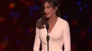 Caitlyn Jenner  Inspirational Acceptance Speech at ESPY Awards [upl. by Ylellan]