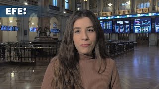 La bolsa española se da la vuelta y cotiza con ascensos ligeros tras la apertura [upl. by Mayram818]