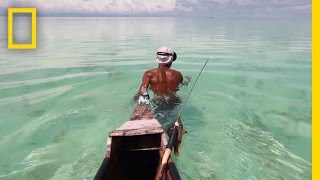 Dive With Malaysias Master Fishermen  National Geographic [upl. by Gavini]