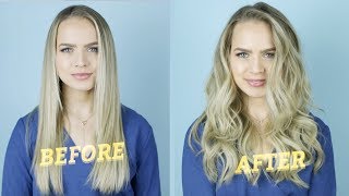 How to Get Volume Without Hair Extensions  KayleyMelissa [upl. by Annayad]