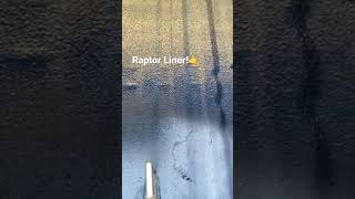 Spraying raptor liner 🤙 [upl. by Eelyahs]