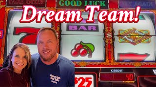 💰Slot Machine Magic We BOTH Win Big Money [upl. by Bethel376]