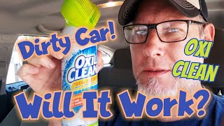 Oxi Clean Total Interior Cleaner Will It Work on Car Seats [upl. by Hnahc]