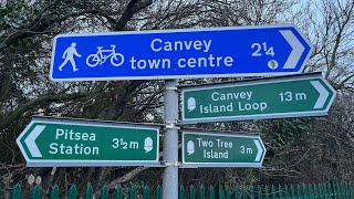 Canvey island loop… didn’t know this existed 15miles [upl. by Brody]