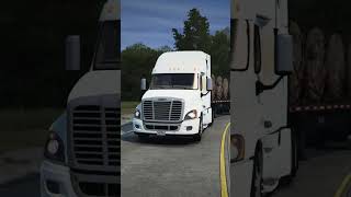 ATS  Freightliner Cascadia 2008  McAlester OK to Ardmore OK  shorts [upl. by Atsillac]