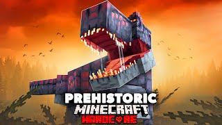 I Survived a Prehistoric Apocalypse Hardcore Minecraft [upl. by Ynohtn675]