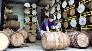 Amazing Process of Making Whiskey by Korea’s First Single Malt Whiskey Distillery [upl. by Nonez]