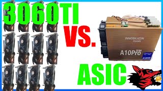 3060ti Rig VS ASIC Miner A10 Pro [upl. by Ramma505]