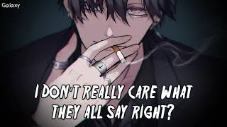 「Nightcore」→ Hate Me  Lyrics [upl. by Daus]