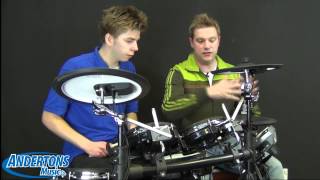 Roland VDrums TD15KV Electronic Drum Kit InDepth Demo [upl. by Shelden265]