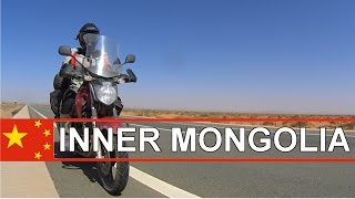 China by Motorcycle Inner Mongolia [upl. by Story543]