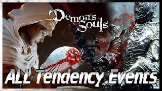 ALL Pure White  Black Tendency Events  Primeval Demon Locations  Demons Souls PS5 デモンズソウル [upl. by Lanam912]