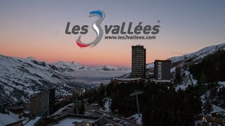 Skiing in Les 3 Vallées France  2019  Les menuires  Merbel  Courchevel  Val Thorens [upl. by Yarb]