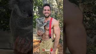 🔥When our Firefighters meet the cuddly locals 🐨 🇦🇺 [upl. by Steffi]