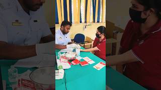 Hemoglobin Test for Blood Donation 🩸🌡 PHI Srilanka srilanka bloodbank 😍🥰 [upl. by Neile]