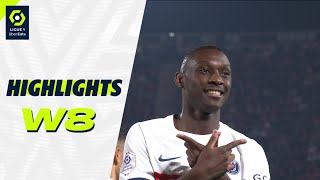 Highlights Week 8  Ligue 1 Uber Eats  20232024 [upl. by Harod]