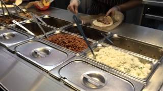 Roberts London Visit to Chipotle Mexican Grill for a Burrito [upl. by Marguerita264]