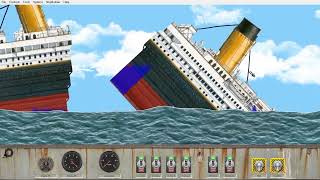 Floating Sandbox 1912 April 15 Titanic Sinking [upl. by Sotsirhc]