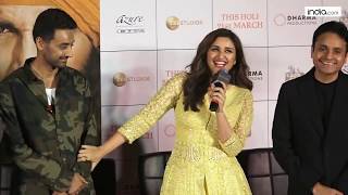 Kesari new song Teri Mitti launch  Akshay Kumar Parineeti Chopra Karan Johar  Uncut 01 [upl. by Carmel649]