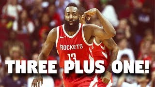 NBA Wild 4 POINT PLAYS of 20172018 [upl. by Thornburg843]