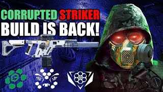 SOLO CORRUPTED STRIKER BUILD WITH NINJABIKE BACKPACK The Division 2 Best Chameleon Legendary BUILD [upl. by Shedd393]