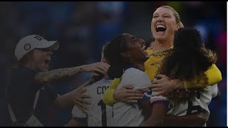 U S Womens Soccer Team Wins 5th Gold at Paris Olympics [upl. by Gherlein]