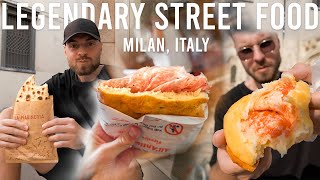 BEST Italian Street Food in Milan  TOP 3 dishes you MUST eat [upl. by Funch]