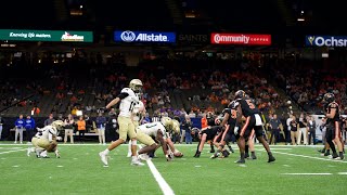 BR Catholic Vs Acadiana  State Championship 2023  Full Game TOP VIEW [upl. by Lindgren]