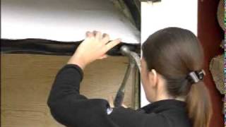 How to install weatherstrippingGarage Door Bottom [upl. by Ergener]