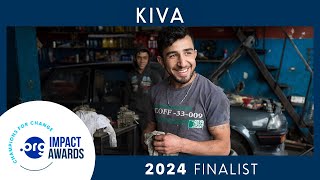 KIVA ORG Impact Awards Finalist [upl. by Eudora197]