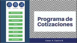 APP Programa de cotizaciones a través de internet desde el computador o desde el celular [upl. by Gebler]