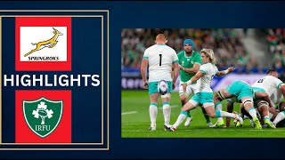 HIGHLIGHTS Springboks vs Ireland  July 2024 [upl. by Anerres]