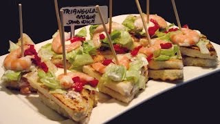 Basque Pintxos and tapas The best vegetable triangle [upl. by Asilrac7]