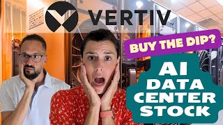 Buy the Dip In This Nvidia Partner and Top AI Data Center Cooling Stock Vertiv VRT Stock Analysis [upl. by Anitsuj]