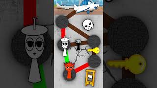 Incredibox Sprunki  NEW Escape from Scary Phase 2 vs Phase 1 Maze [upl. by Naejamron]