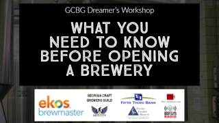 What You Need to Know Before Opening a Brewery Part 1 of 2 [upl. by Enimisaj]