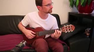 Mon Vieux par Daniel Guichard Instrumental Guitalele Cover [upl. by Cogen233]