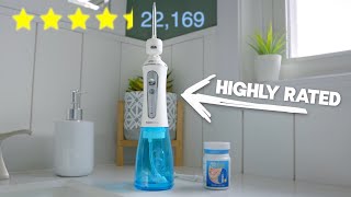 I Tried One of the MOST REVIEWED Water Flossers on Amazon  H2Ofloss Review [upl. by Yrag300]