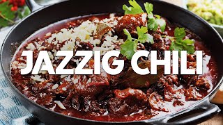 Jazzig chili  otroligt långkok med hetta mustighet och sötma [upl. by Odo]