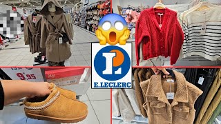 🏃‍♀️‍➡️Eleclerc Nouvelle Arrivage Mode et Chaussures 🛒💯😱 [upl. by Anoved]