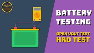 HINDI Open Volt Test and High Rate Discharge HRD Test  Car Battery Testing using Multi Meter [upl. by Britta]