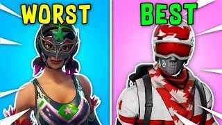 RANKING ALL SPORT SKINS FROM WORST TO BEST Fortnite Battle Royale [upl. by Johppa471]